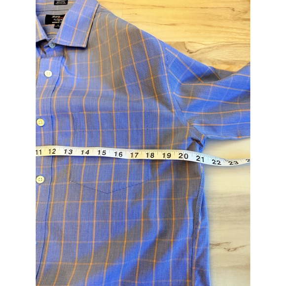 J.CREW Men's Medium Blue Shirt Long Sleeve - Picture 3 of 8